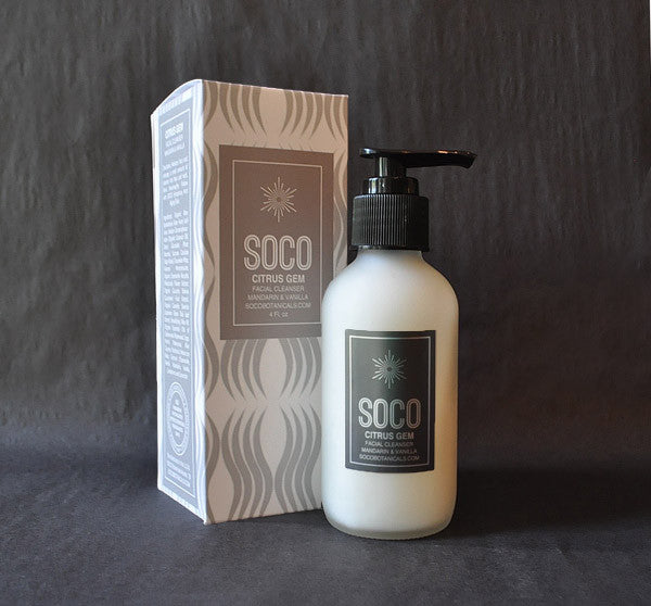 SOCO CITRUS GEM • Essential Oils Gel Cleanser & Enzyme Peel